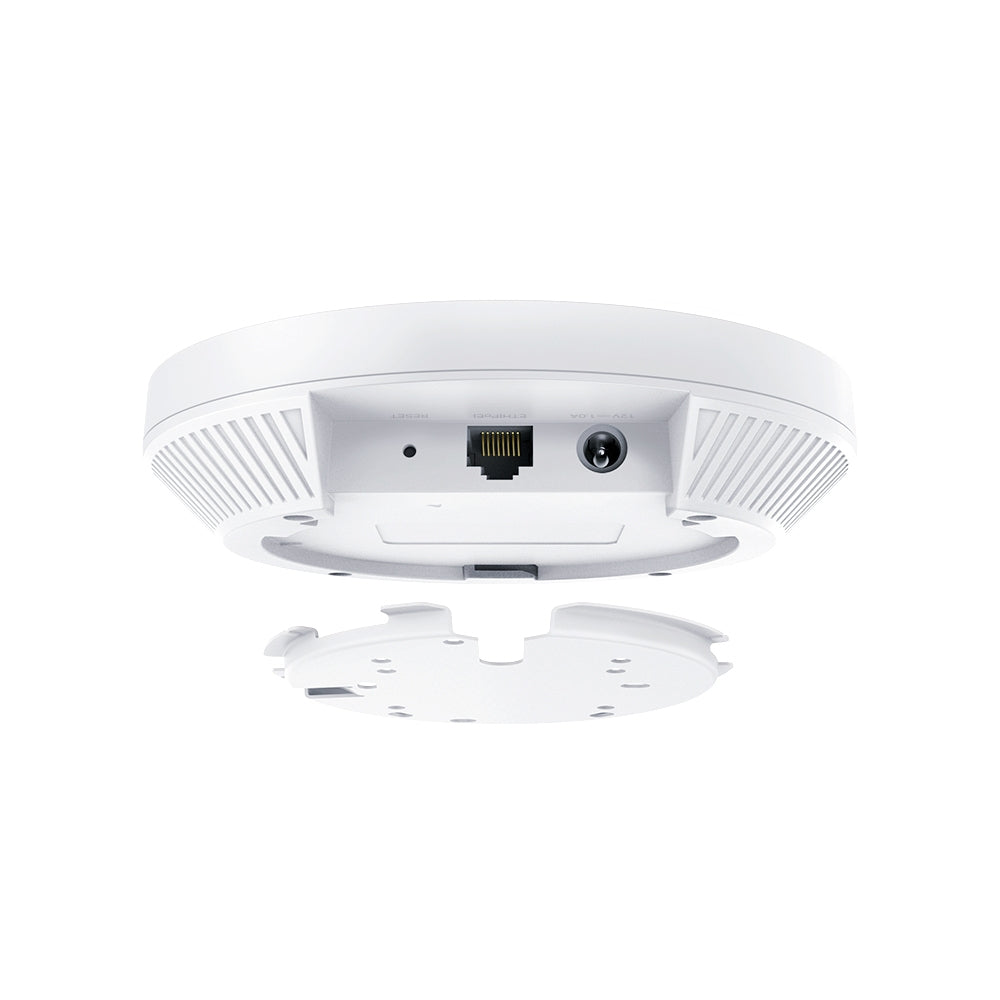 TP-Link Omada EAP650 SLIM – Wi-Fi 6 Access Point, Dual-Band (2,4/5 GHz), 2976 Mbit/s, 1× GbE, PoE+