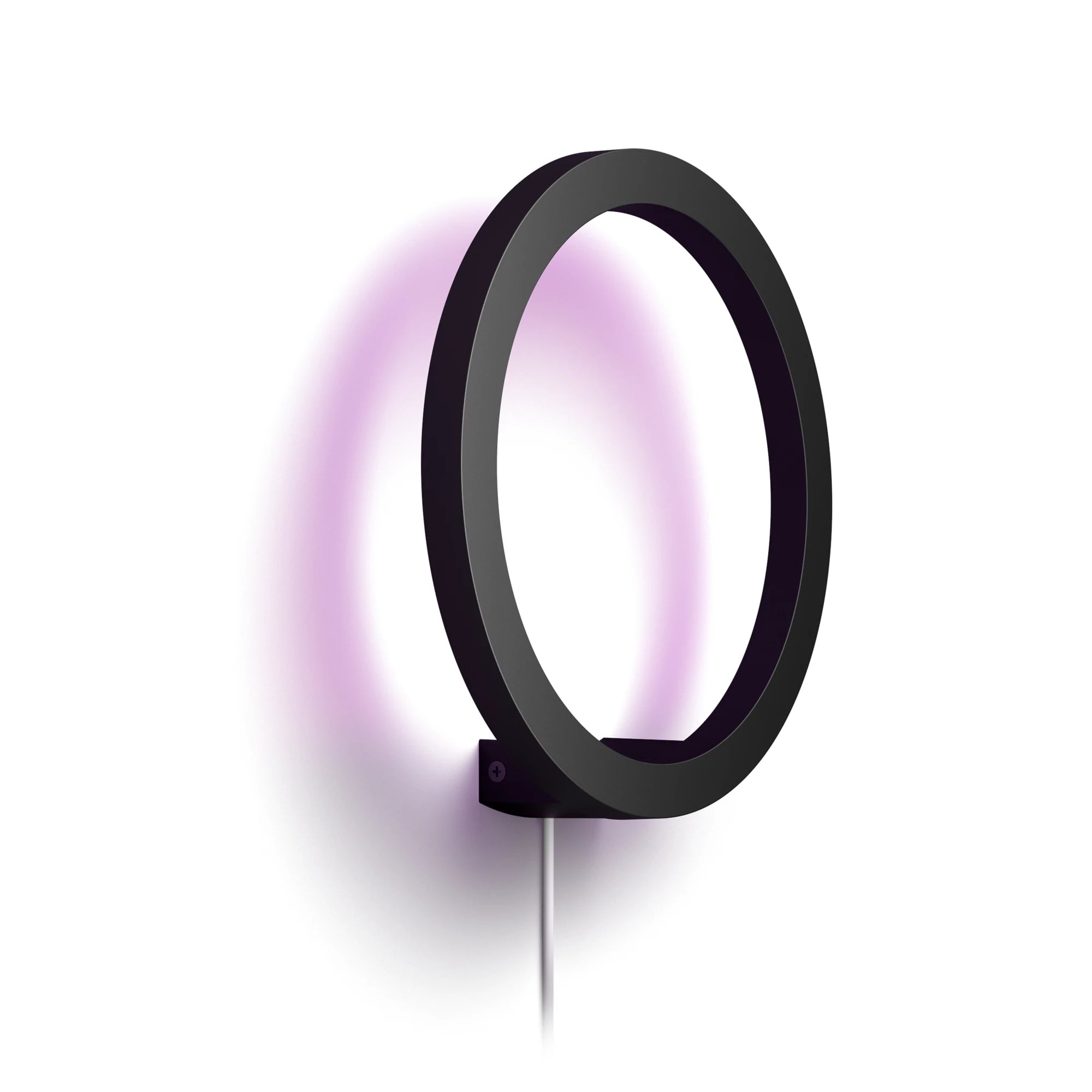 Philips by Signify Philips Hue Wandleuchte Sana – 25,5 × 5,2 cm, 1200–1400 lm, 20 W, 2000–6500 K, dimmbar, für Hue, schwarz