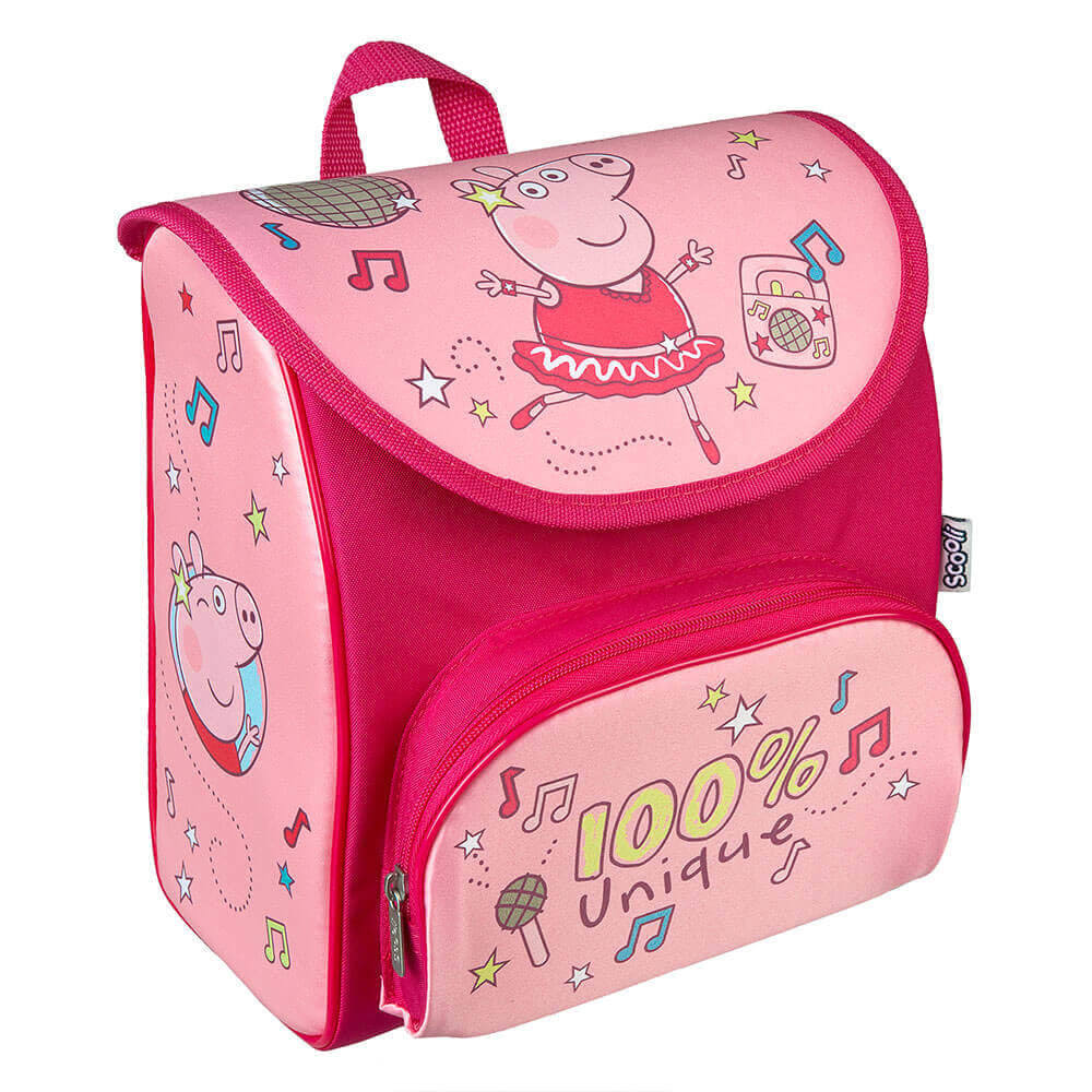Scooli Peppa Pig Kindergartenrucksack – 23 × 21 × 13 cm, Rot