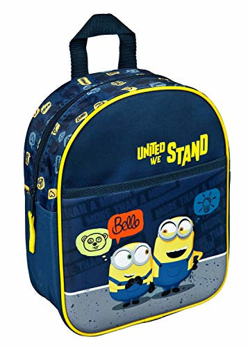 Undercover Kindergartenrucksack – 7 L, Blau/Gelb, Minions