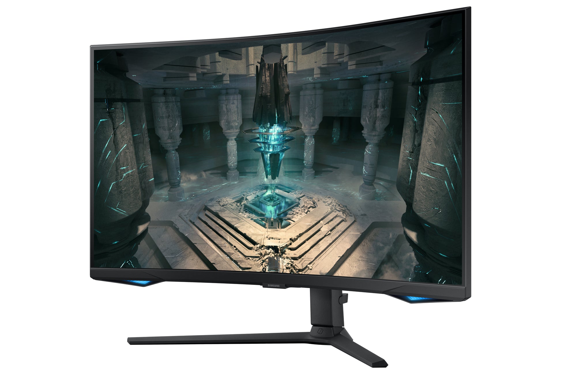 Samsung Odyssey G6 G65B – 32", Curved, 2560 × 1440 (WQHD), VA, 240 Hz, LAN, DisplayHDR 600