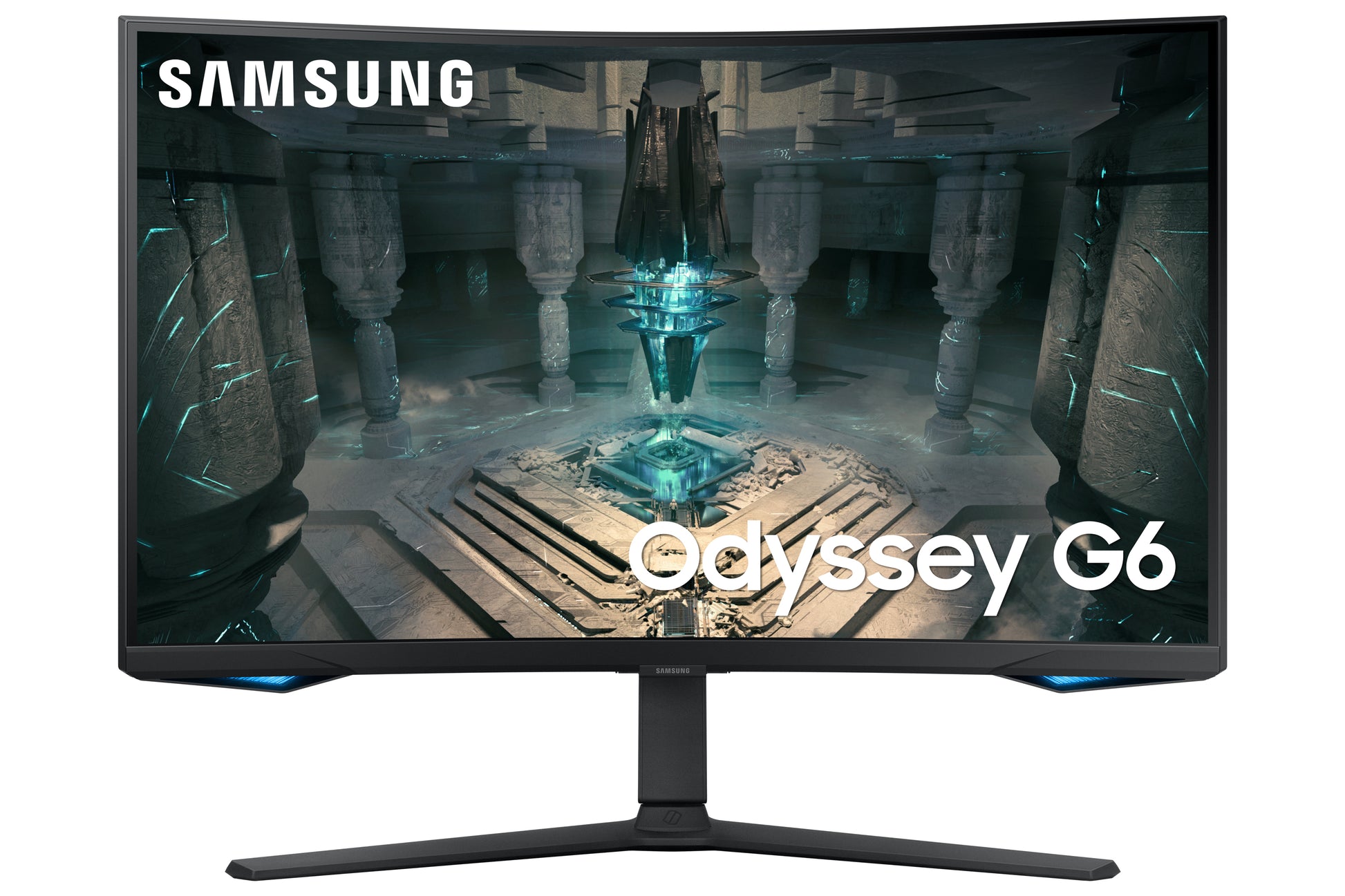 Samsung Odyssey G6 G65B – 32", Curved, 2560 × 1440 (WQHD), VA, 240 Hz, LAN, DisplayHDR 600