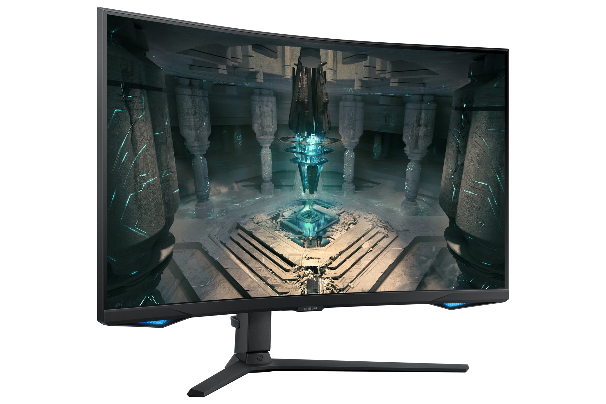 Samsung Odyssey G6 G65B – 32", Curved, 2560 × 1440 (WQHD), VA, 240 Hz, LAN, DisplayHDR 600