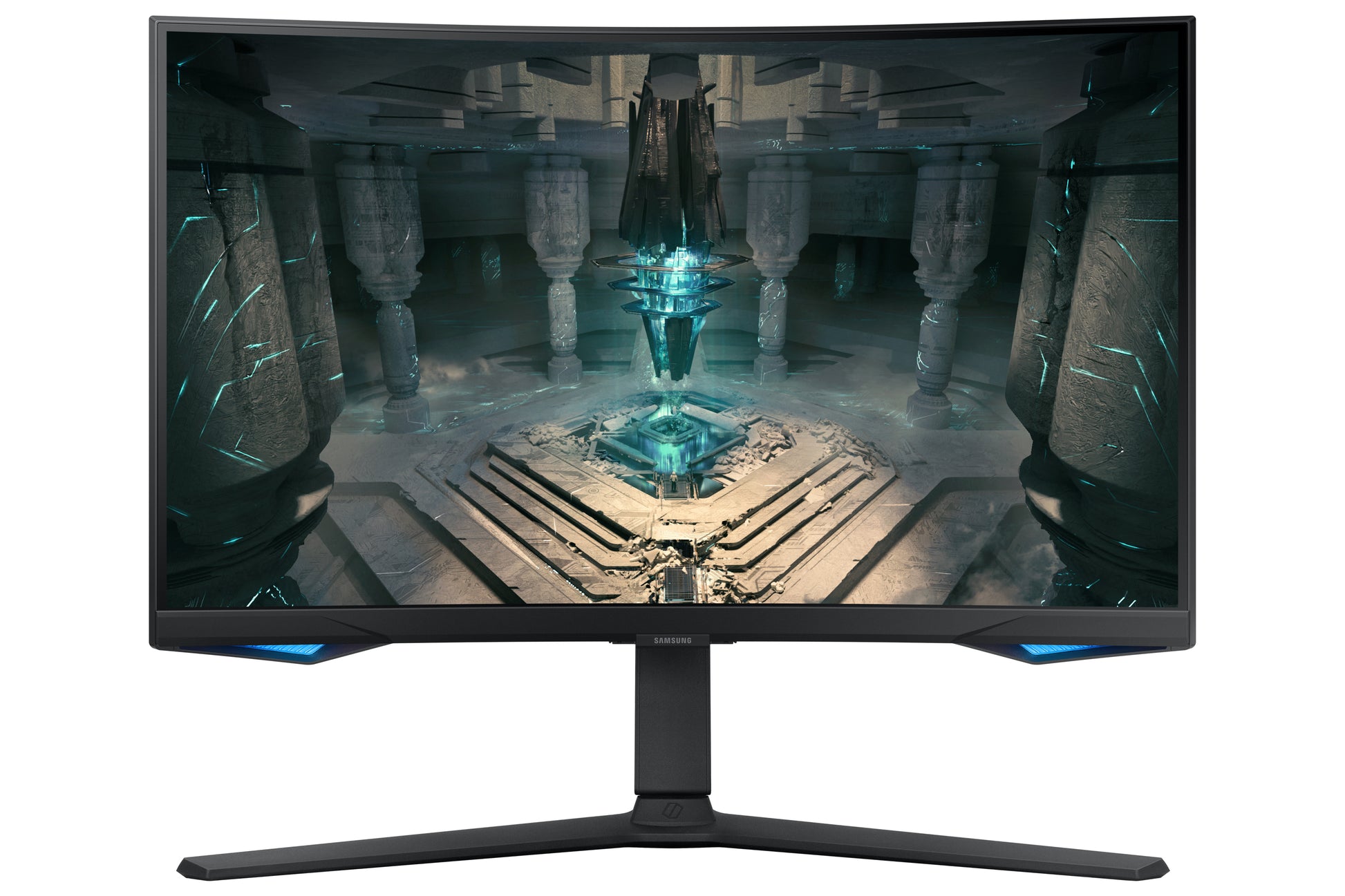 Samsung Odyssey G6 G65B – 27" Curved, 2560 × 1440 (WQHD), VA, 240 Hz, KVM, LAN, DisplayHDR 600