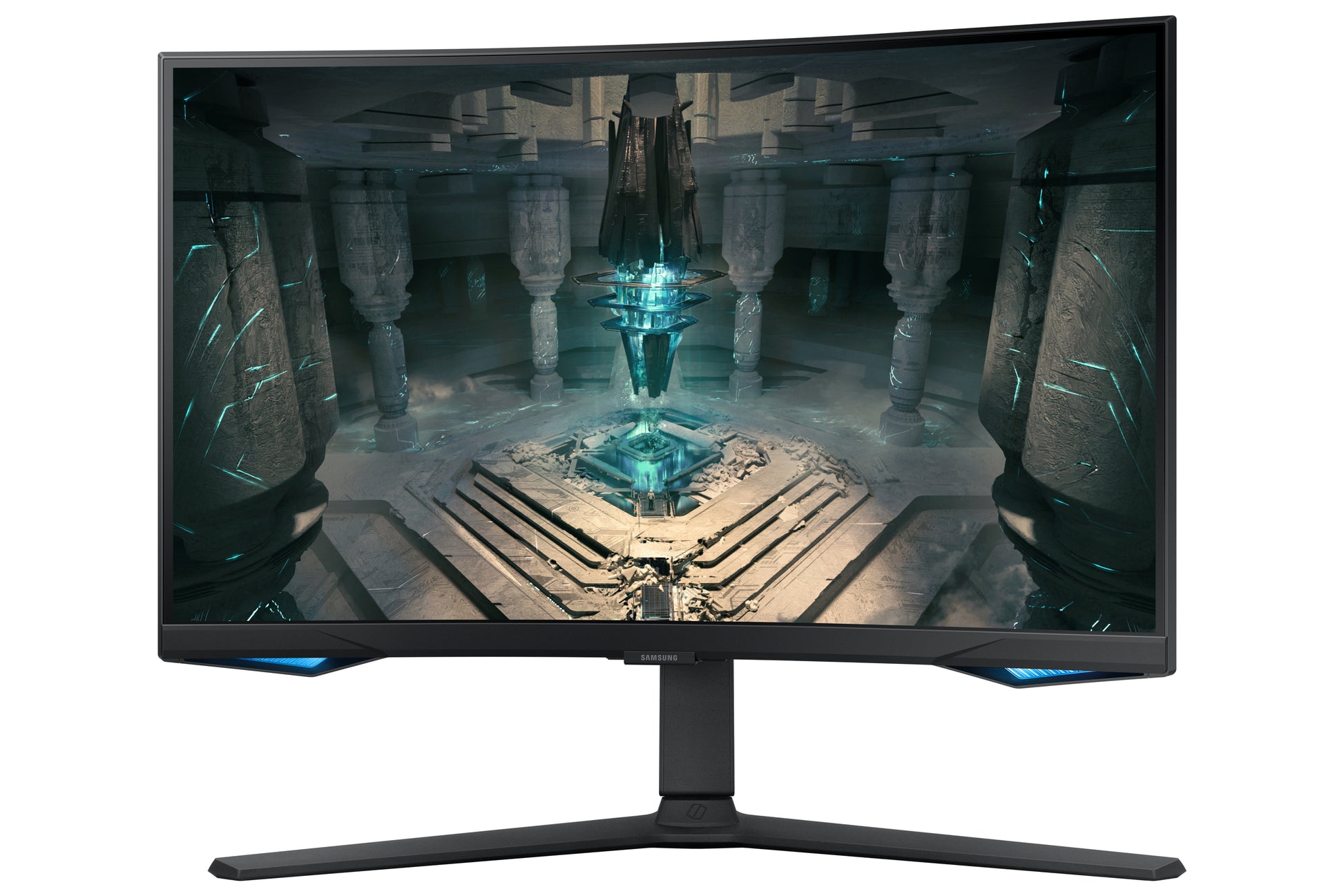 Samsung Odyssey G6 G65B – 27" Curved, 2560 × 1440 (WQHD), VA, 240 Hz, KVM, LAN, DisplayHDR 600