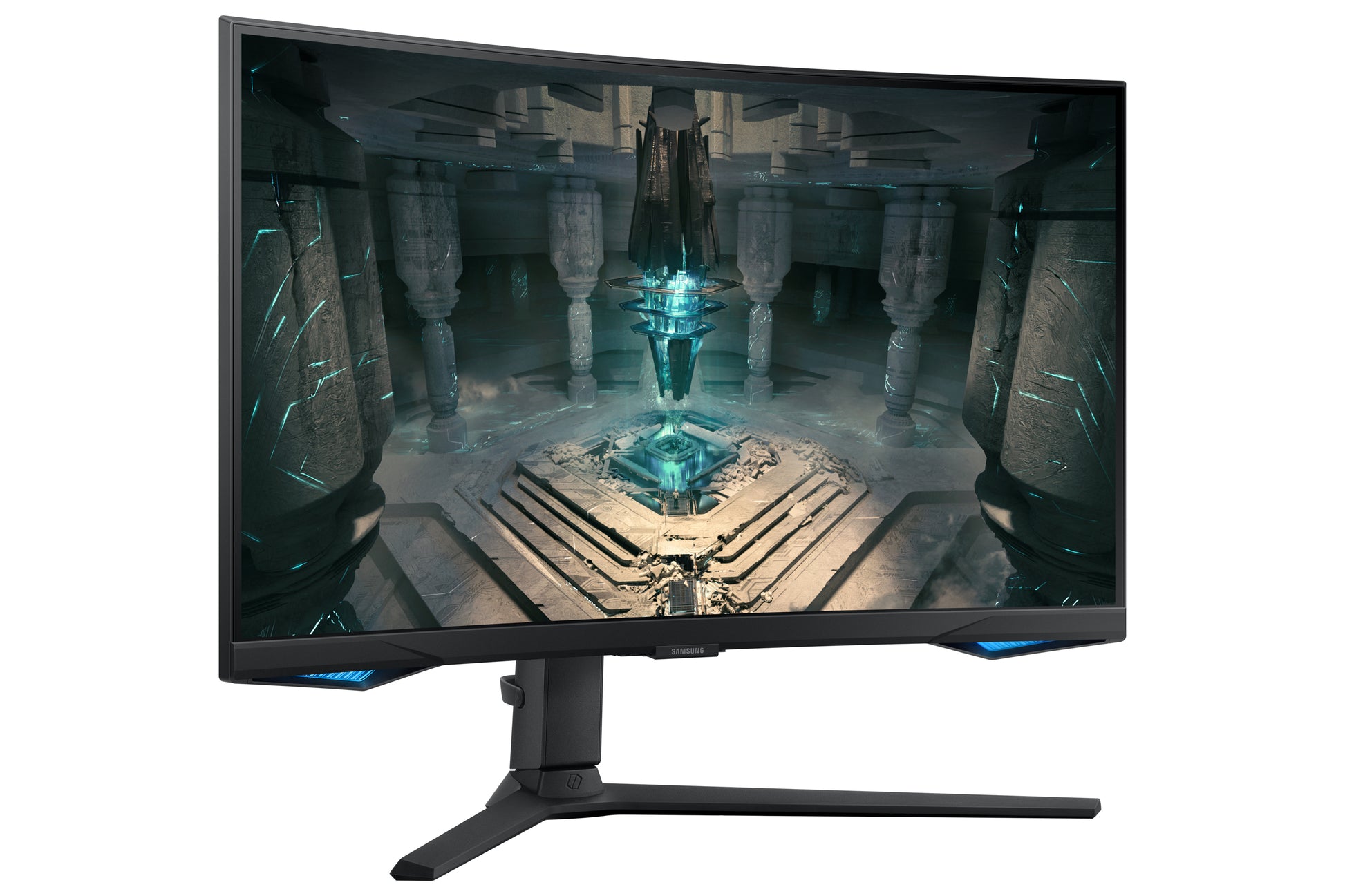 Samsung Odyssey G6 G65B – 27" Curved, 2560 × 1440 (WQHD), VA, 240 Hz, KVM, LAN, DisplayHDR 600