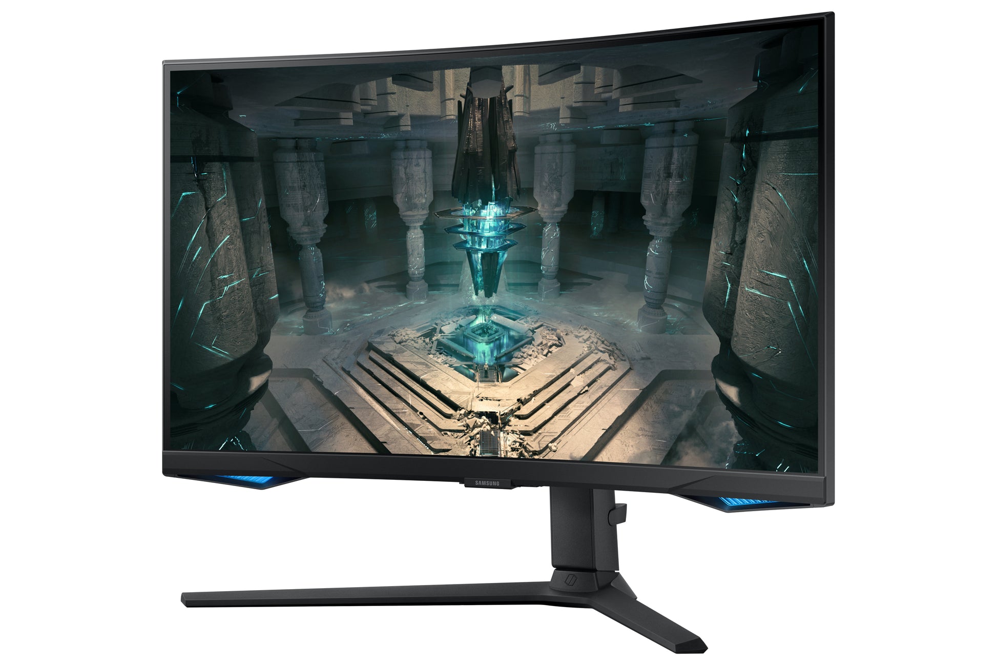 Samsung Odyssey G6 G65B – 27" Curved, 2560 × 1440 (WQHD), VA, 240 Hz, KVM, LAN, DisplayHDR 600