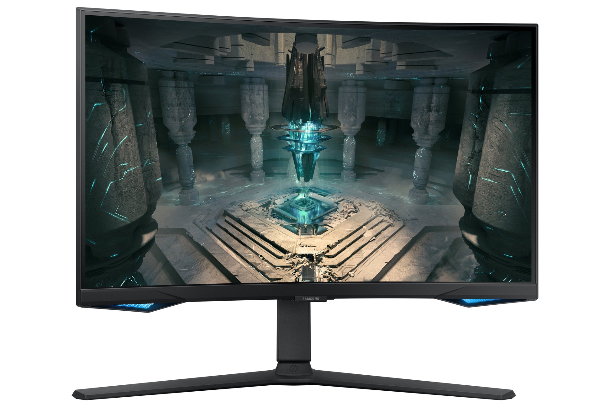 Samsung Odyssey G6 G65B – 27" Curved, 2560 × 1440 (WQHD), VA, 240 Hz, KVM, LAN, DisplayHDR 600