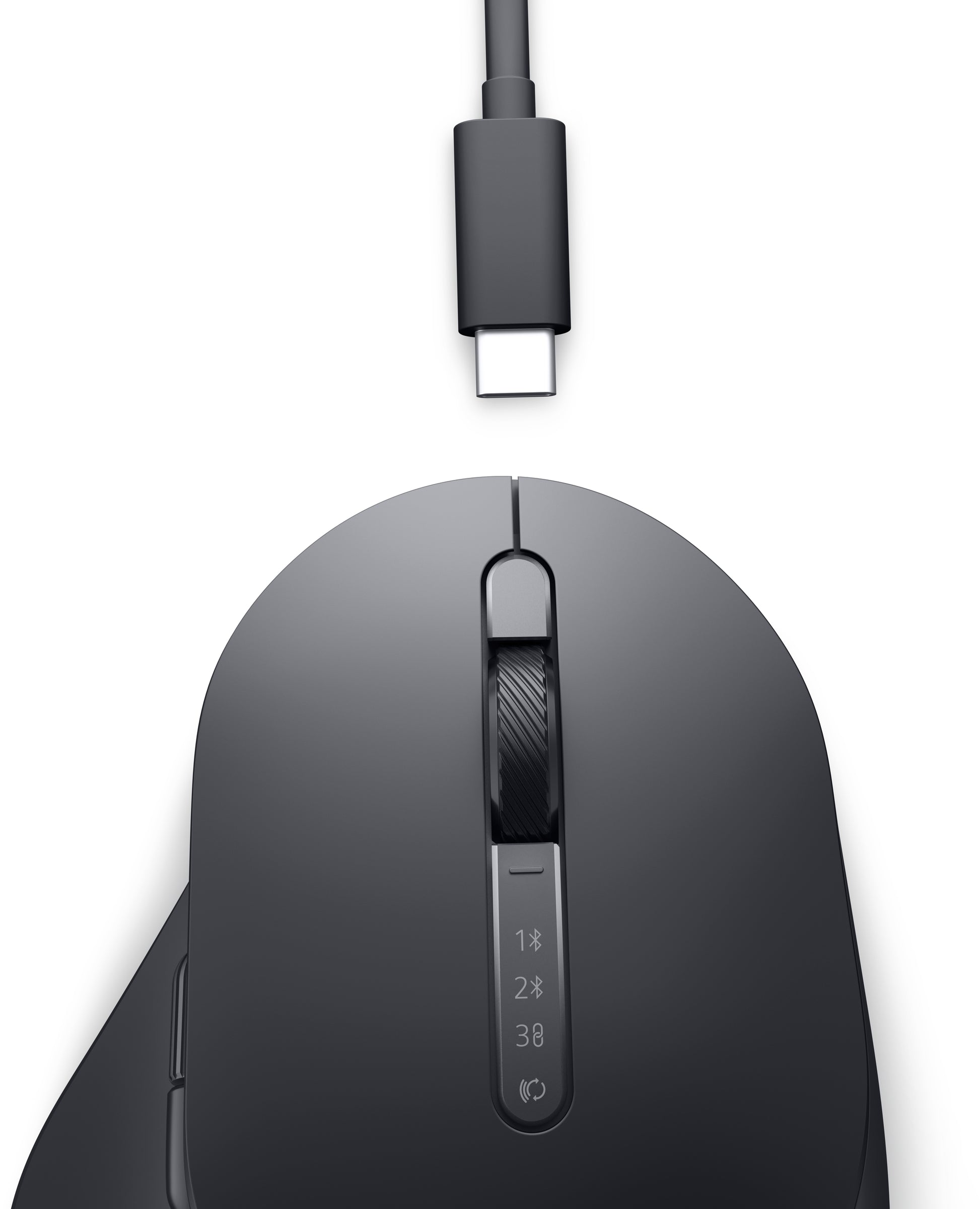Dell MS900 Premier Wiederaufladbare – Maus – Kabellos (Bluetooth/2,4 GHz), 8000 DPI, Rechts, Graphit