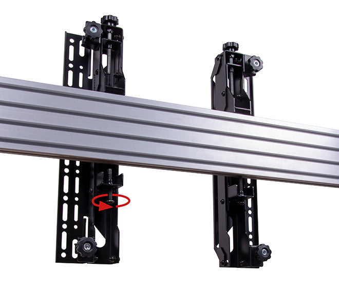 B-Tech Wandhalterung – Fix – 39–70" – bis 50 kg, Höhenverstellbar, Push-Out, für BT8390 – SYSTEM X