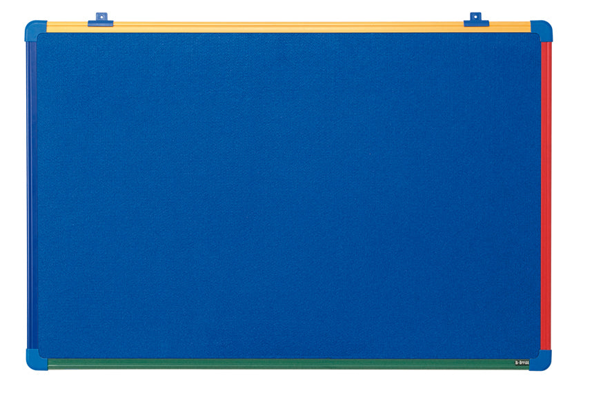 Bi-Office Whiteboard – 60 × 90 cm, Emaille, Kunststoffrahmen, Wandmontage, inkl. Stiftablage – 1-teilig