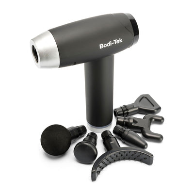 Bodi-Tek Massagepistole – 164 × 210 × 55 mm, 730 g, Perkussionsmassage, Akkubetrieb, 20 Programme, Display
