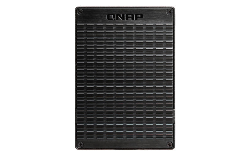 QNAP QDA-UMP4 Adapter SFF-8639 (U.2) zu M.2 NVMe – 4× M.2, 2,5", für Windows 7/8.1/10, Schwarz