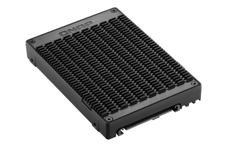 QNAP QDA-UMP4 Adapter SFF-8639 (U.2) zu M.2 NVMe – 4× M.2, 2,5", für Windows 7/8.1/10, Schwarz