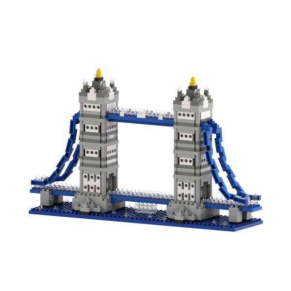 BRIXIES 3D Puzzle Tower Bridge – ab 8 Jahren – 4,8 × 13,4 × 20,6 cm – ABS – mehrfarbig