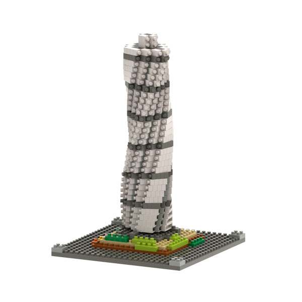 BRIXIES 3D Puzzle Turning Torso – 655 Teile – ABS Kunststoff – 9,6 × 9,6 × 15 cm – ab 8 Jahren – mehrfarbig