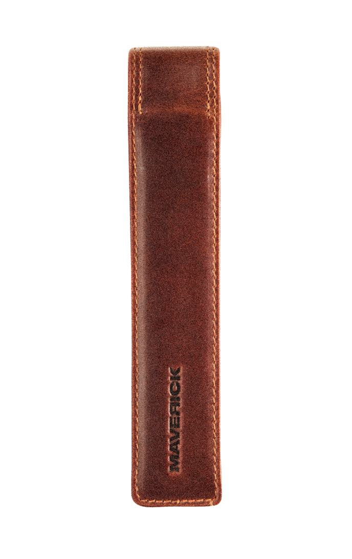 Maverick Original Etui für 1 Schreibgerät – Leder, Braun