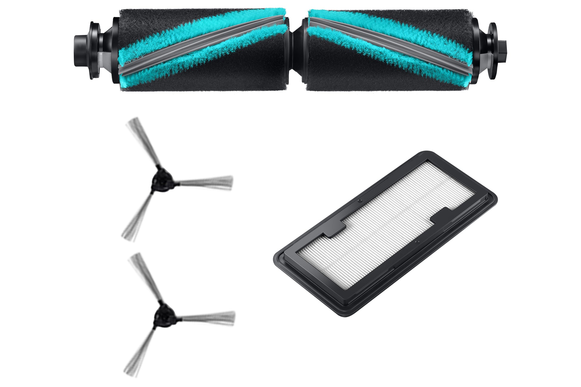 Samsung Zubehör-Set – Bürste, 2 Seitenbürsten, Vormotorfilter, 4 Stück – für Jet Bot (VR30T85513W/VR30T80313W)