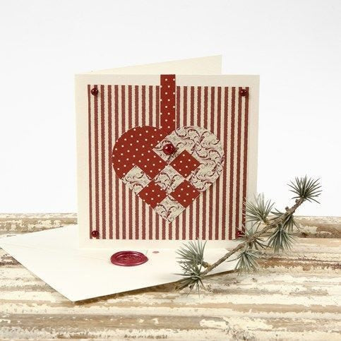 Creativ Company Stempel-Set – Kleeblatt – Rot