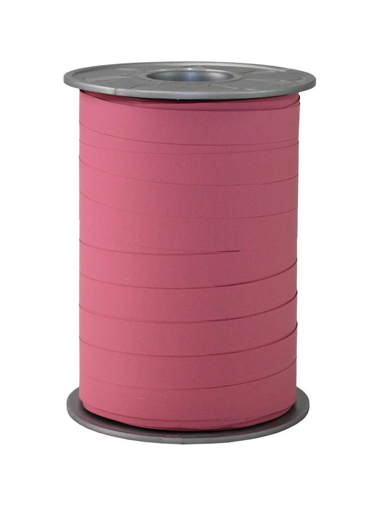 Pattberg Geschenkband Polypropylen (PP), matt, Altrosa – 10 mm × 200 m