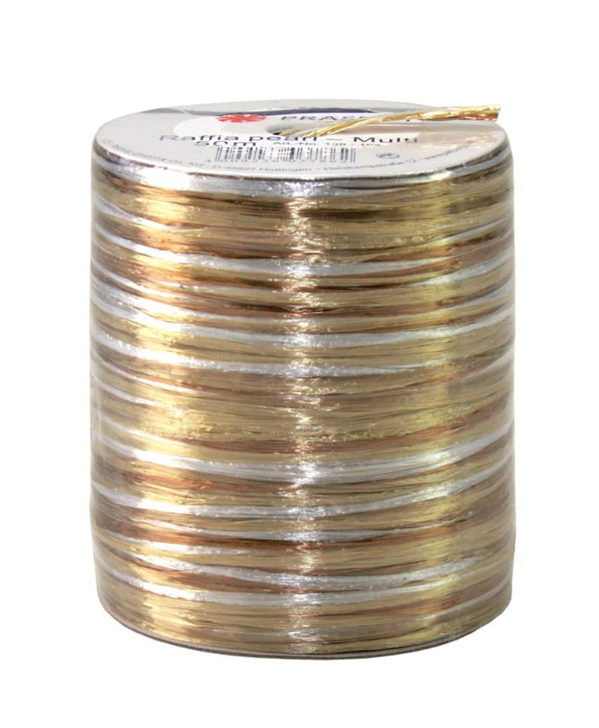Pattberg Geschenkband Viskose Braun – 2 mm × 50 m – 1 Stk.