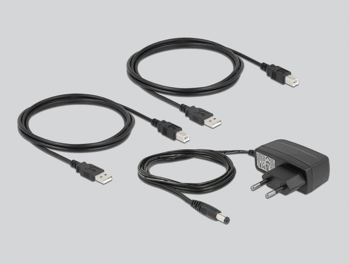 DeLOCK 11492 – 2-Port USB 2.0 Switch – 0,48 Gbit/s, Tasten