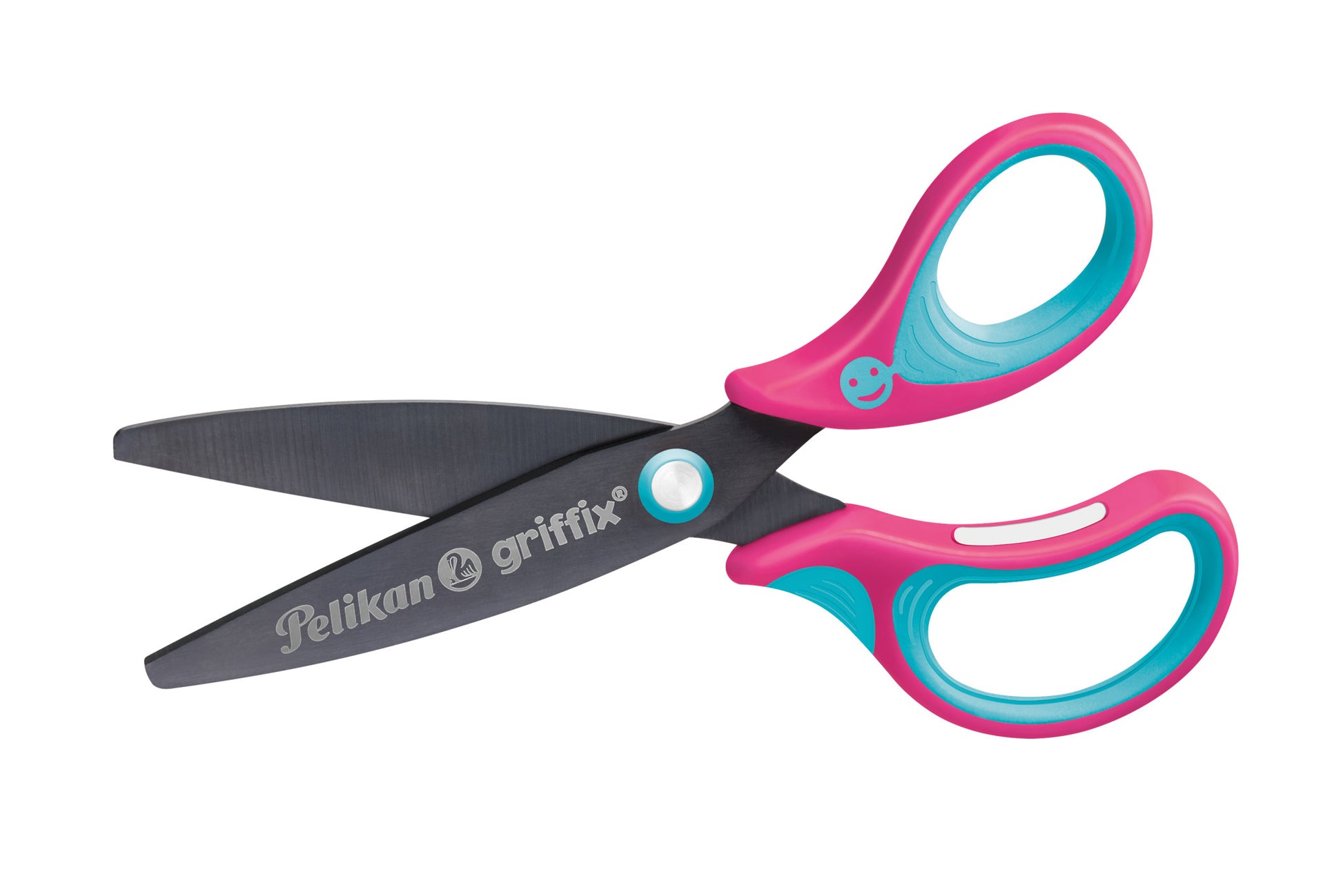 Pelikan Kinderschere griffix – 15,0 cm, abgerundete Spitzen, Softgrip