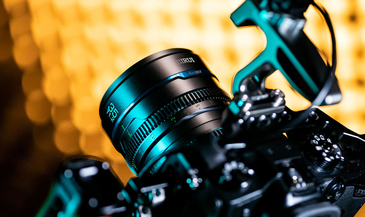 Sirui MS-3SEB Nightwalker Cine-Objektiv – 24/35/55 mm T1,2 – für Sony E-Mount – APS-C/Vollformat – Anthrazit