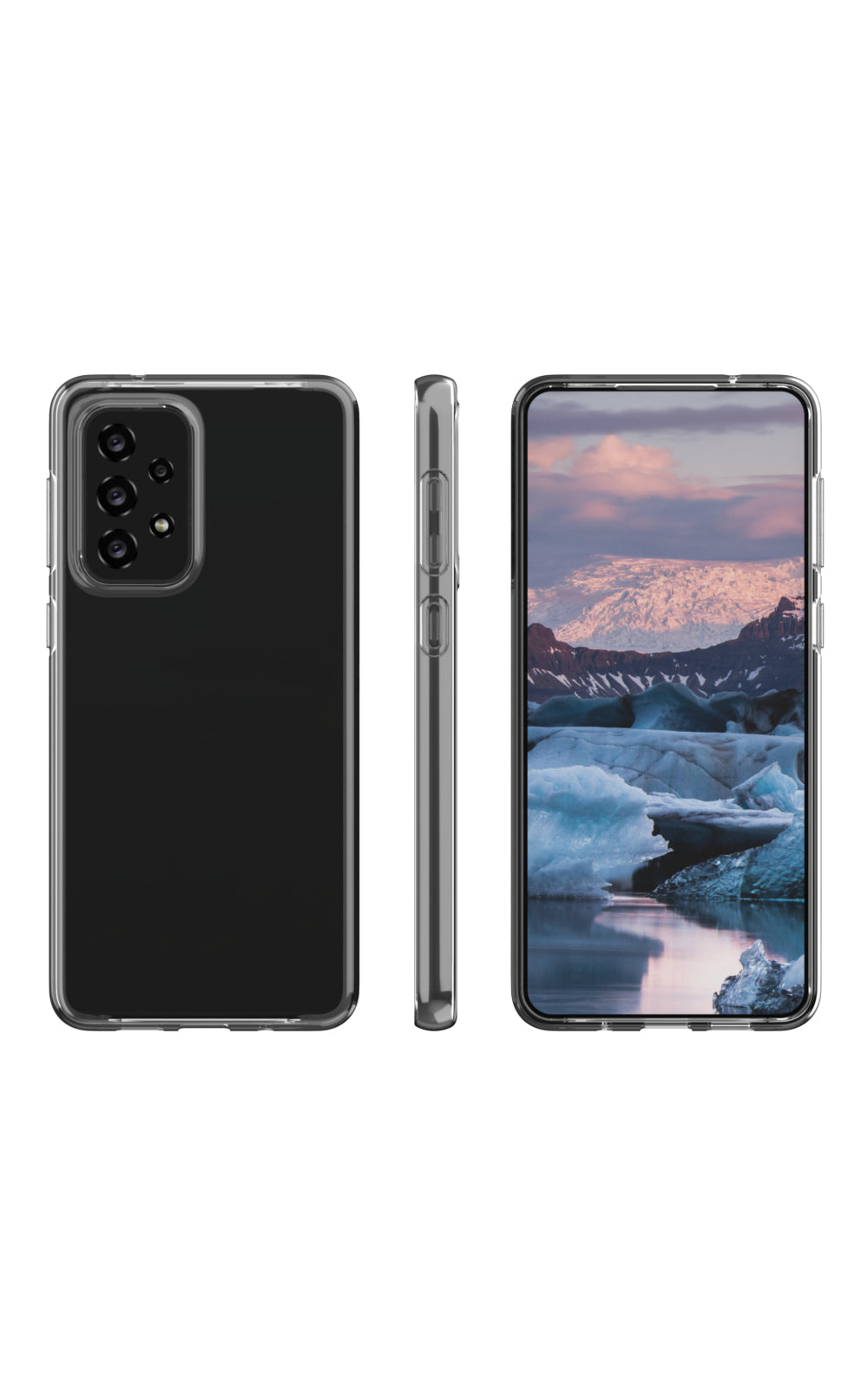 dbramante1928 Greenland – Backcover – für Samsung Galaxy A03, Kunststoff, transparent, bis 1,2 m sturzsicher
