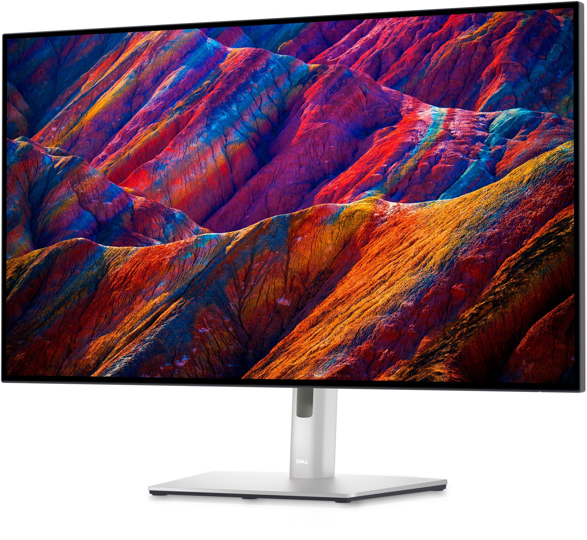 DELL UltraSharp U3223QE – Monitor, 31,5", 60 Hz, 400 cd/m², USB-C (PD 90 W), USB-Hub, VESA 100 × 100, Silber