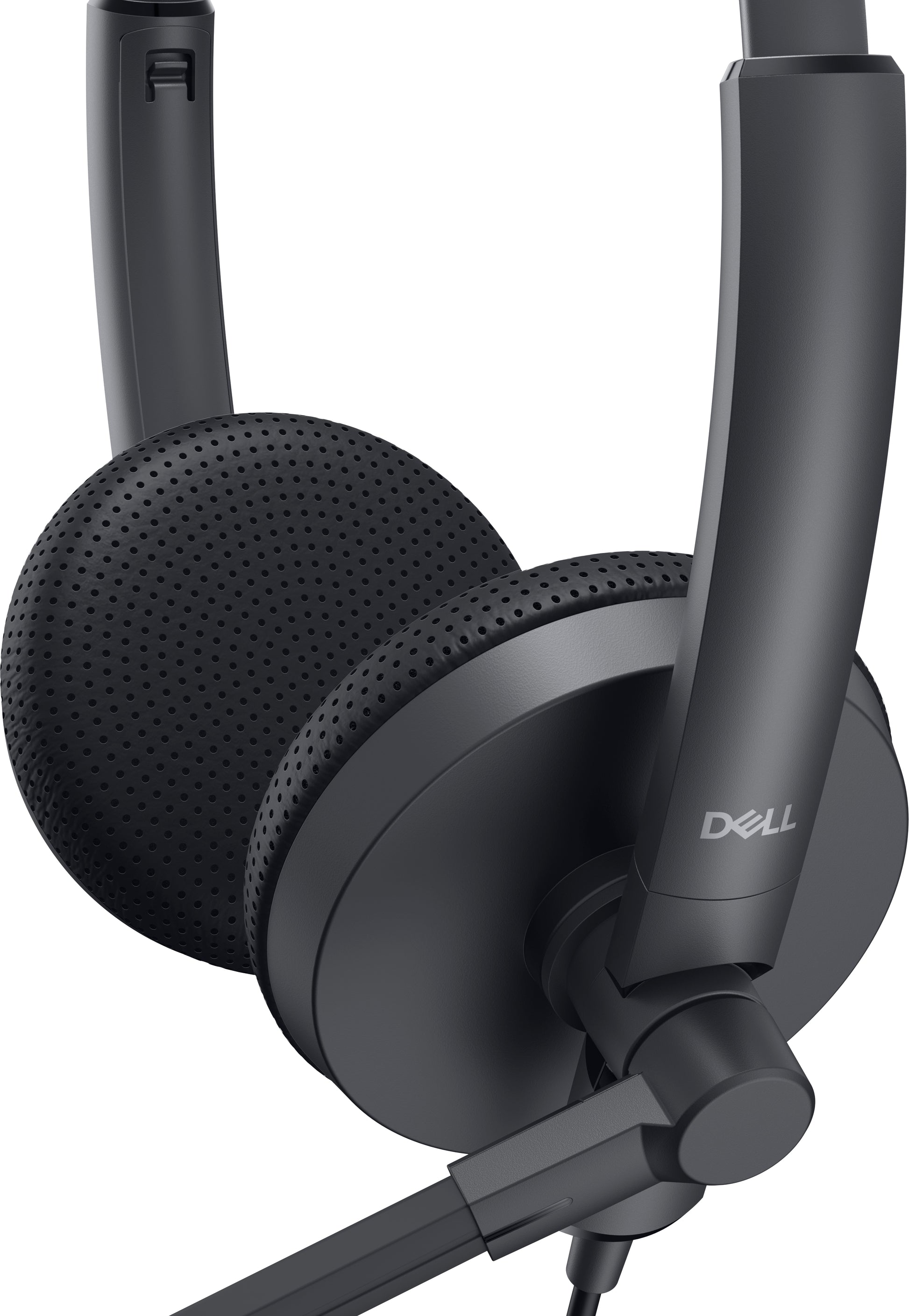 DELL WH1022 – On-Ear Headset – Kabelgebunden, Boom-Mikrofon, Geräuschunterdrückung – Schwarz – für Windows/Mac