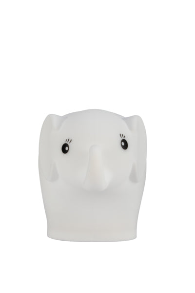 Pauleen Nachtlicht Night Elephant – 40 lm, mehrfarbig, Akku 24 h, IP20 – Weiss