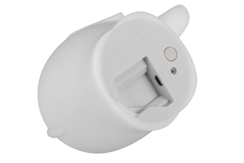 Pauleen Nachtlicht Night Elephant – 40 lm, mehrfarbig, Akku 24 h, IP20 – Weiss
