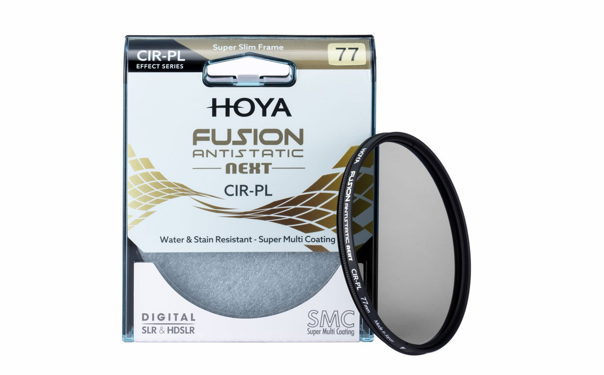 Hoya Fusion Antistatic Next CIR-PL Polarisationsfilter 82 mm – antistatisch, wasserabweisend – Aluminium