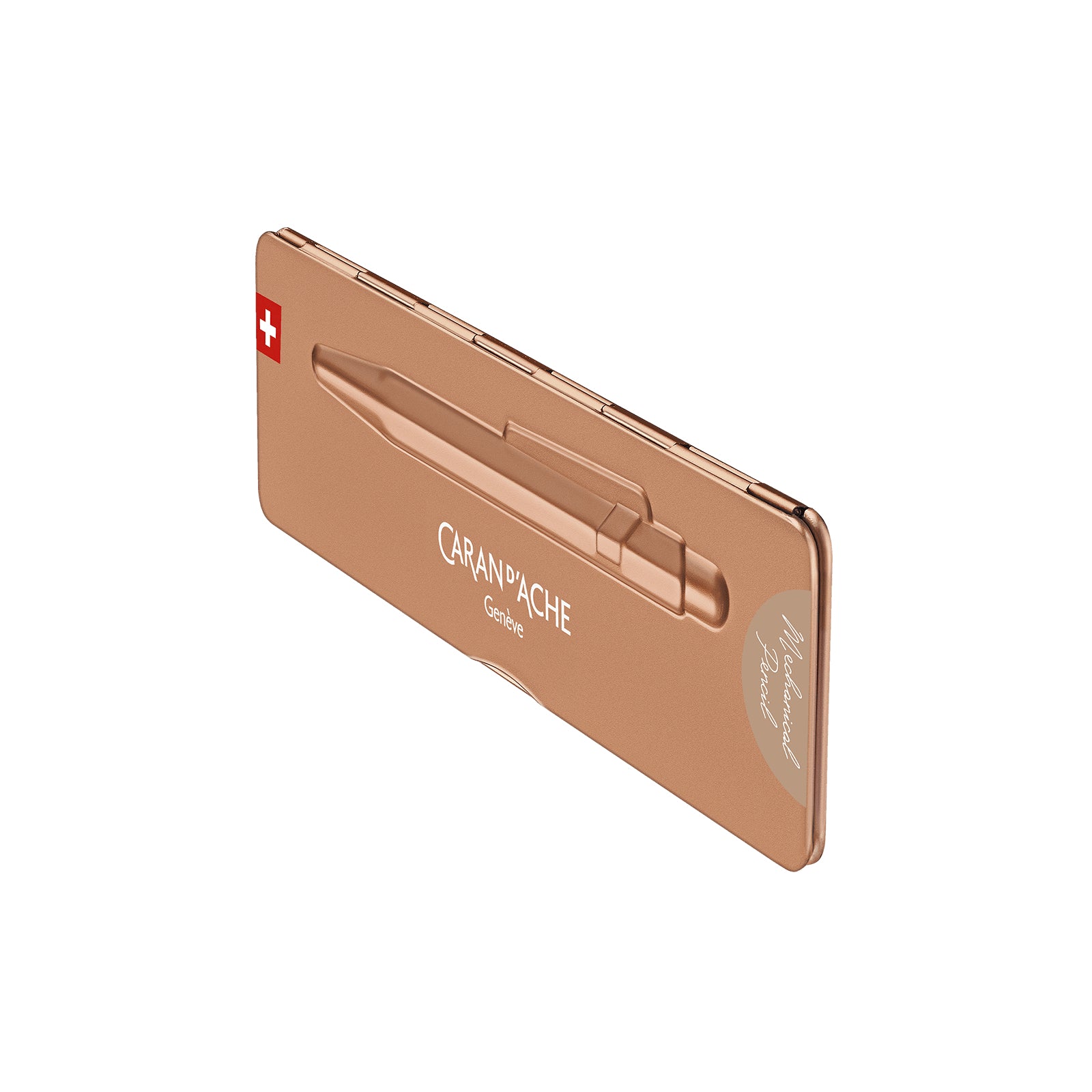 Caran d-Ache 849 Premium Brut Rosé Druckbleistift – 0,7 mm – Aluminium – Roségold