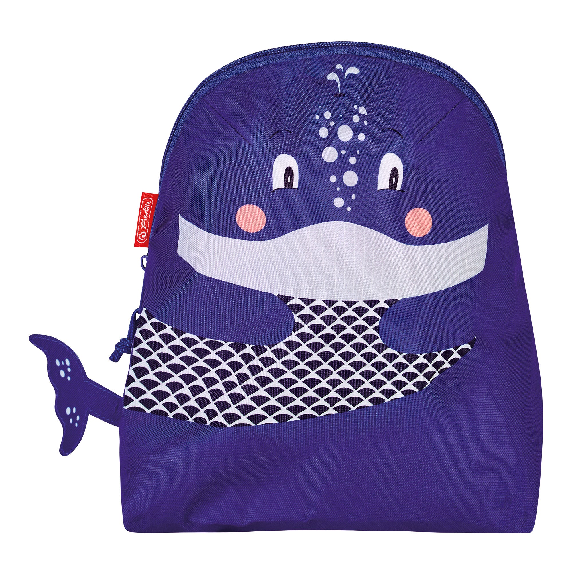 Herlitz Kindergartenrucksack – 6,5 l, Polyester, Grau, Tiere