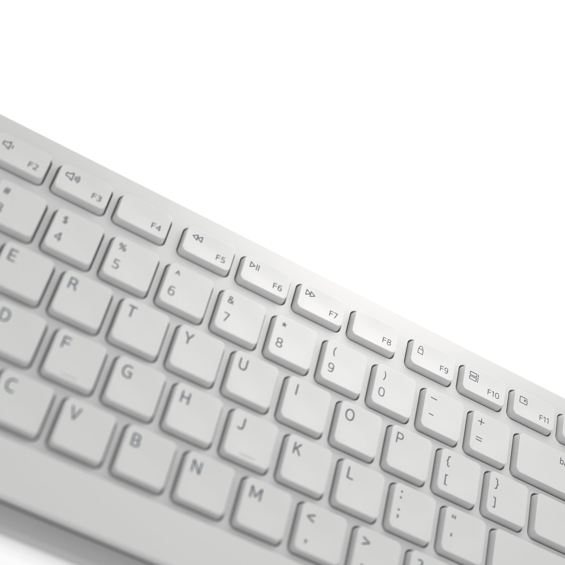 Dell KM5221W – Tastatur, kabellos (2,4 GHz), US-Layout (EN) – für Windows, macOS & Android u. a.