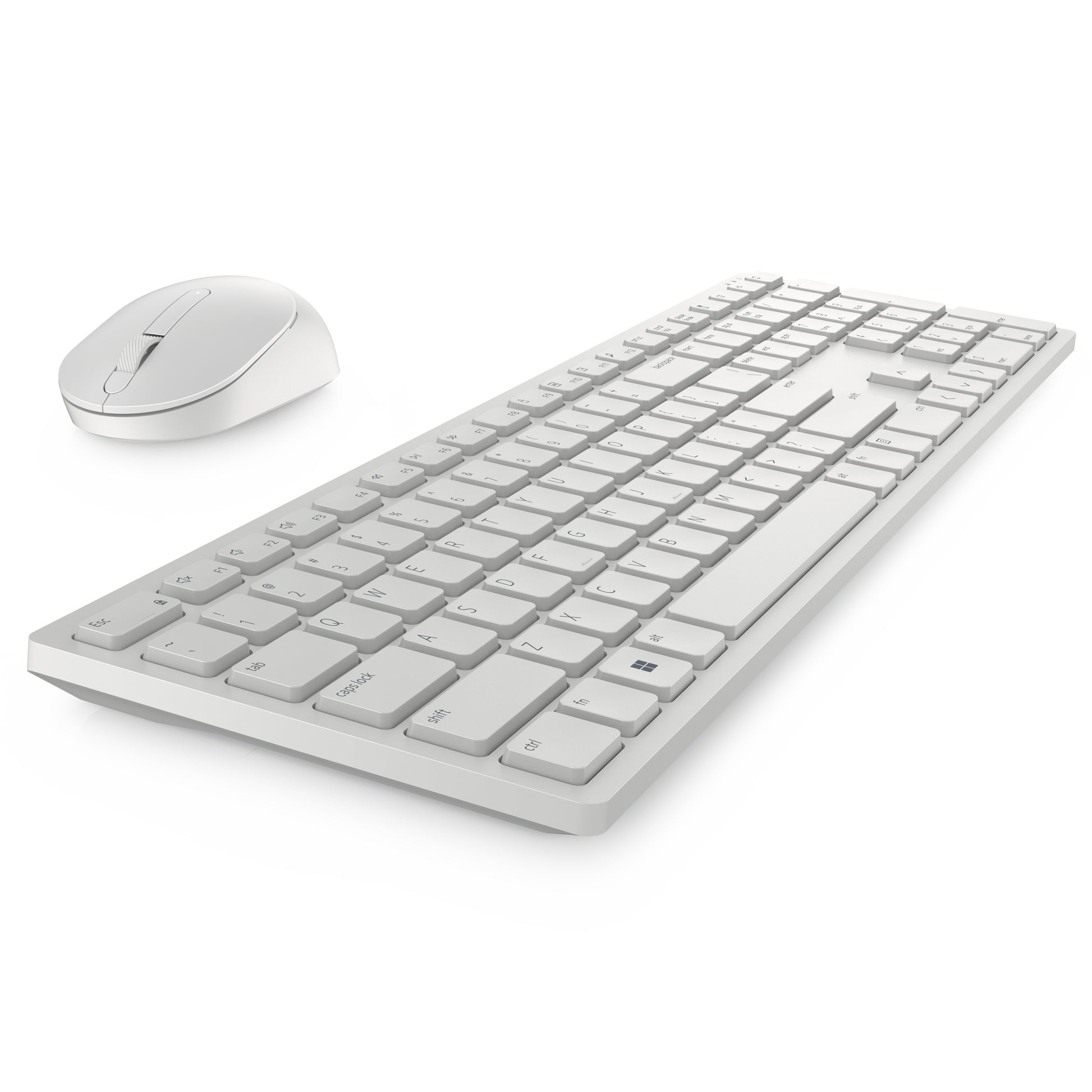 Dell KM5221W – Tastatur, kabellos (2,4 GHz), US-Layout (EN) – für Windows, macOS & Android u. a.