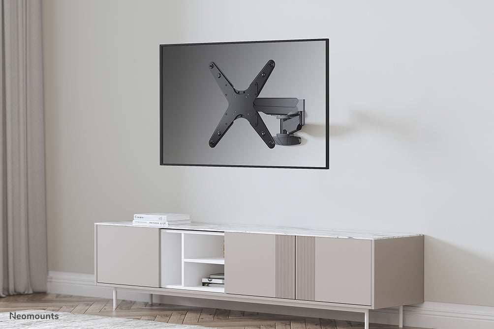 Neomounts WL70-550BL14 – Wandhalterung, Full-Motion, für 32–55", VESA 75×75–400×400, bis 30 kg