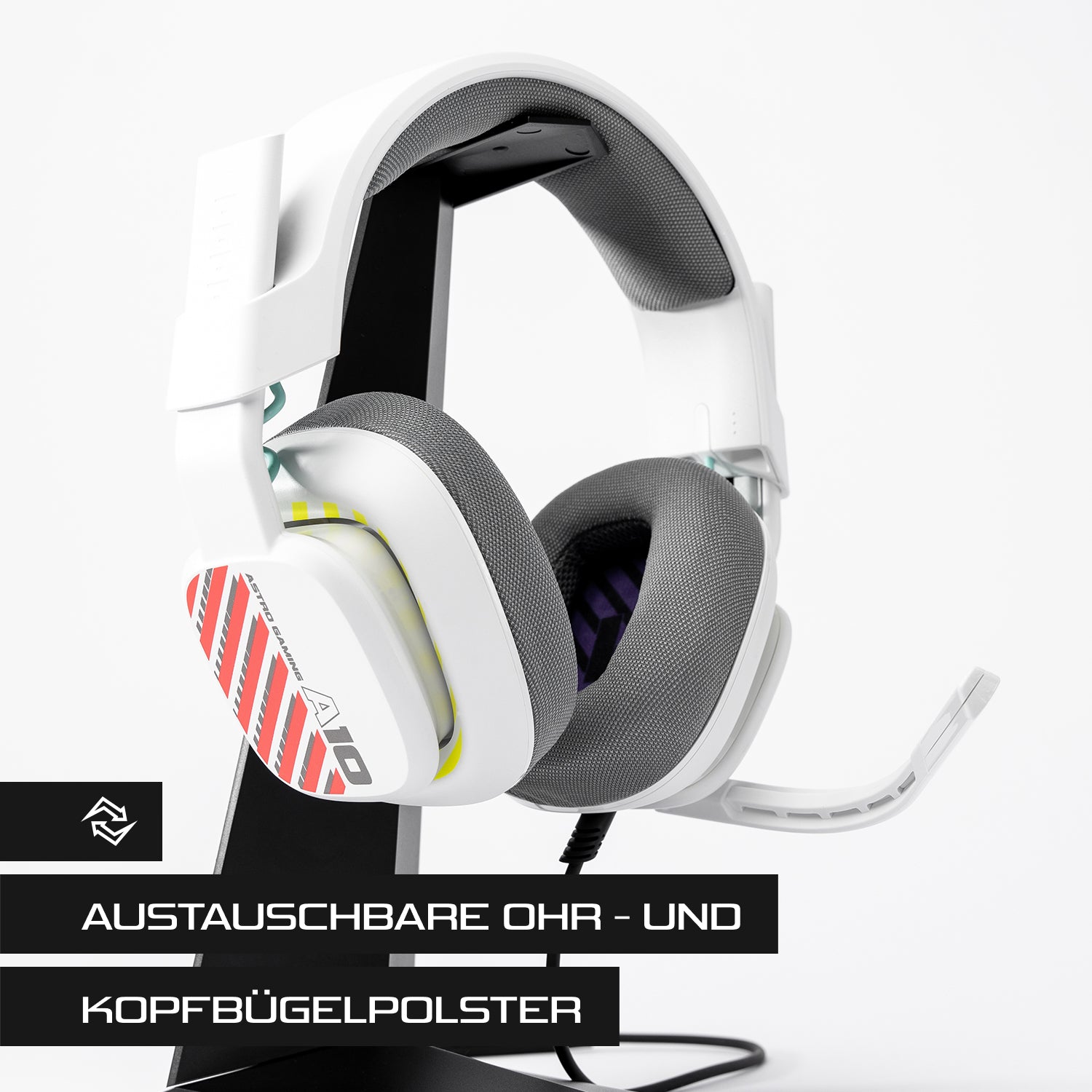ASTRO Gaming A10 Headset – Kabelgebunden, Weiss