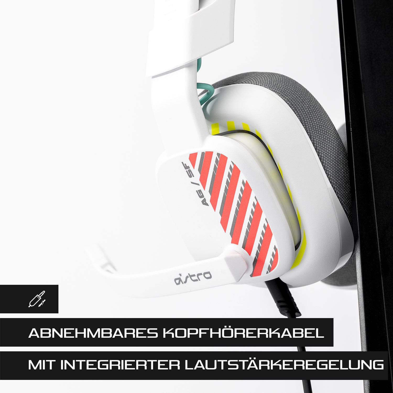 ASTRO Gaming A10 Headset – Kabelgebunden, Weiss