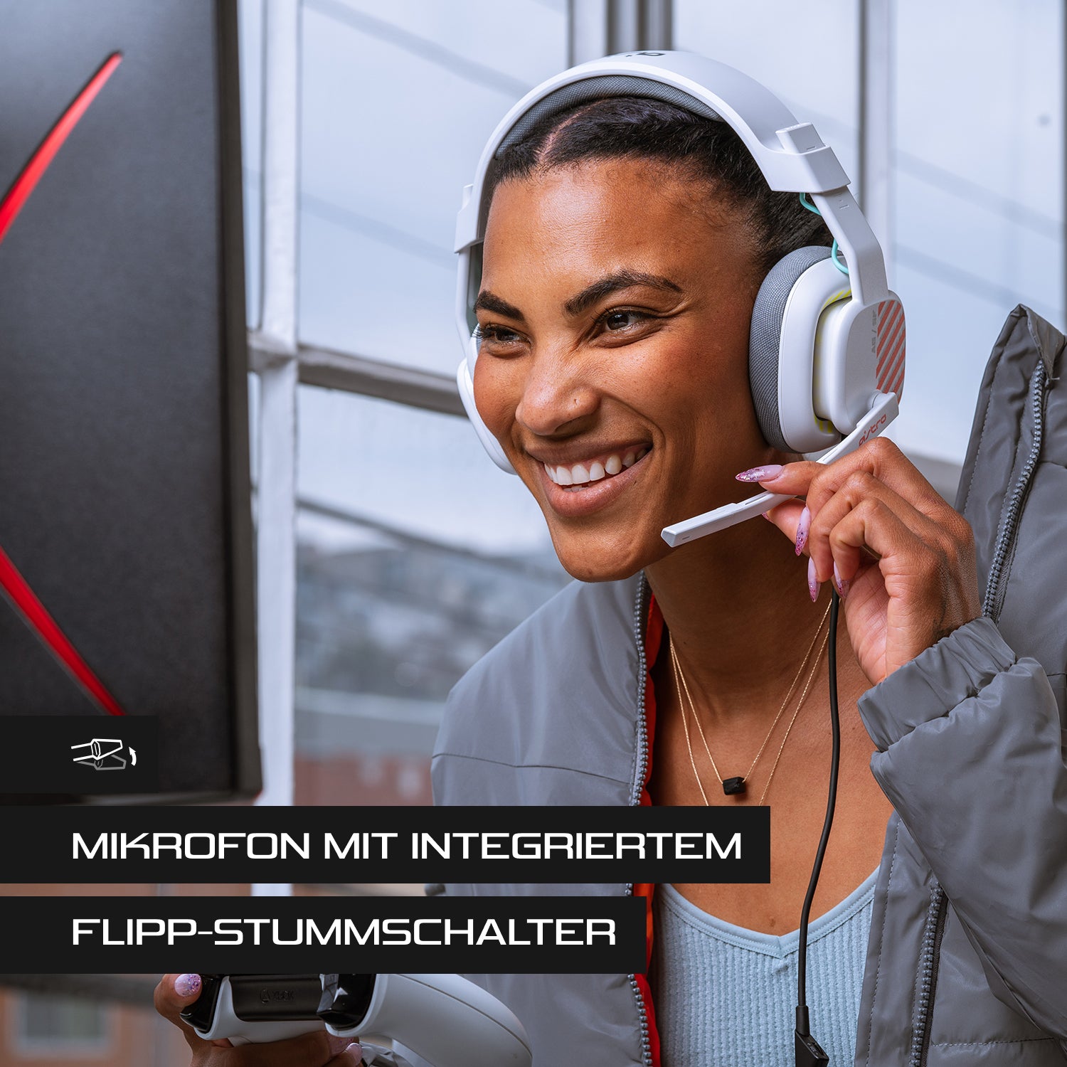 ASTRO Gaming A10 Headset – Kabelgebunden, Weiss