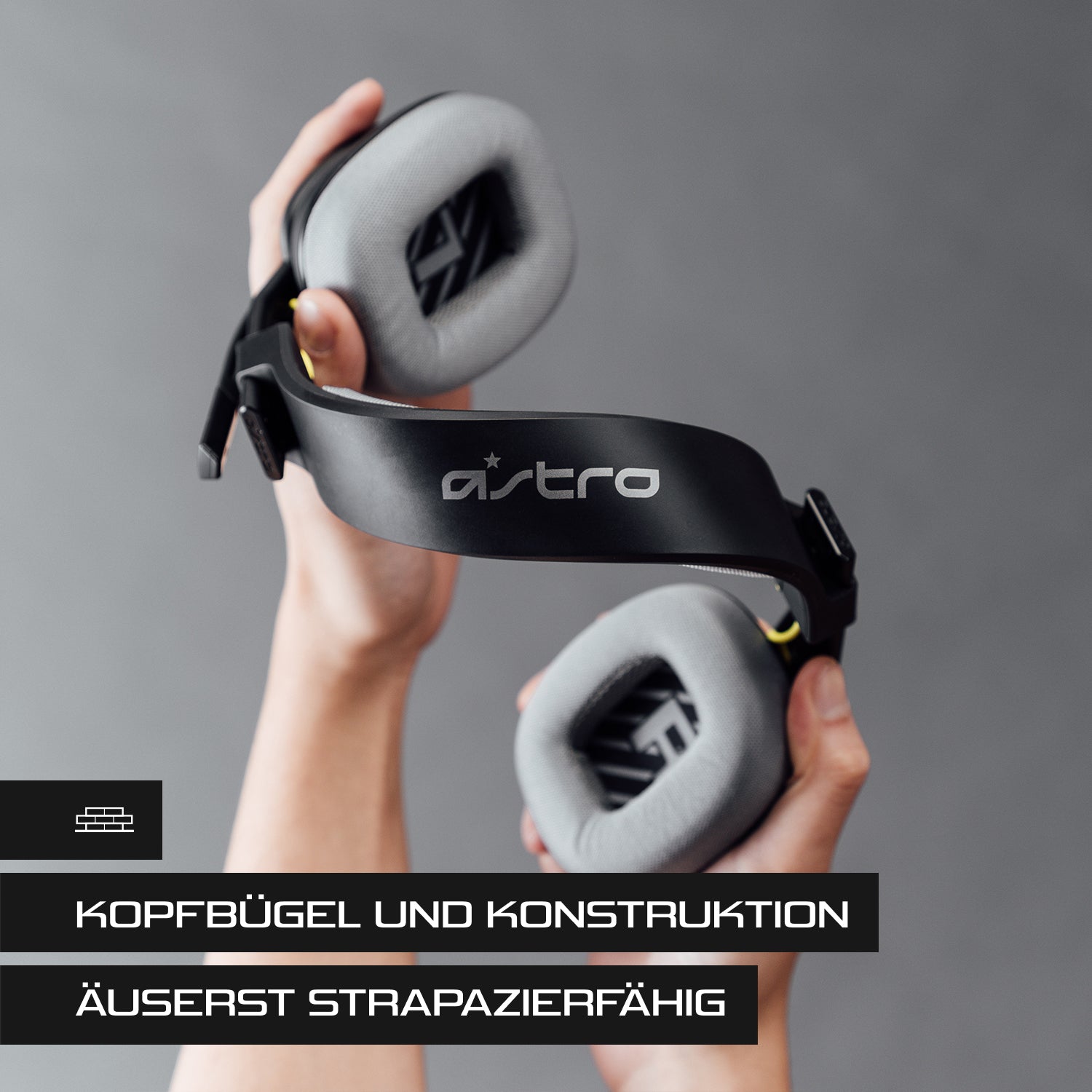 ASTRO Gaming A10 Gaming-Headset – Over-Ear, Stereo, Kabelgebunden, 3,5 mm Klinke, Schwarz