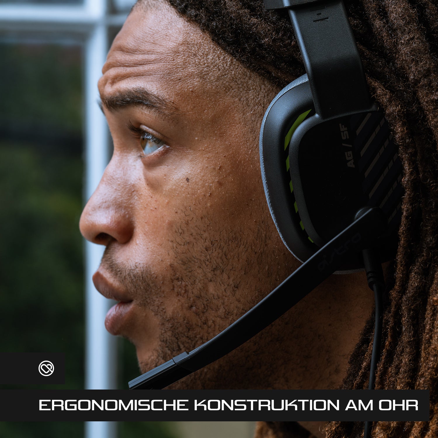ASTRO Gaming A10 Gaming-Headset – Over-Ear, Stereo, Kabelgebunden, 3,5 mm Klinke, Schwarz
