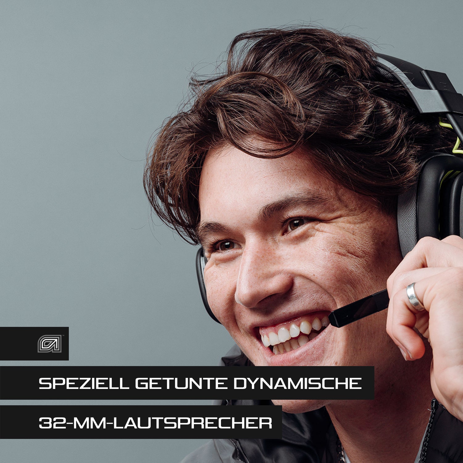 ASTRO Gaming A10 Gaming-Headset – Over-Ear, Stereo, Kabelgebunden, 3,5 mm Klinke, Schwarz