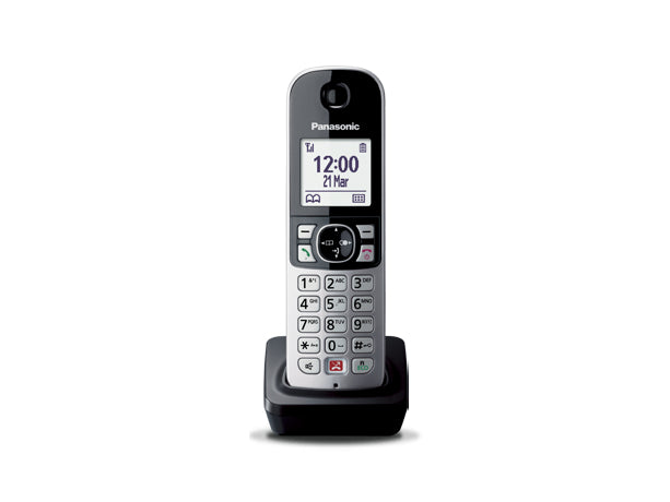 Panasonic KX-TGA685EXB – DECT-Telefon nur Mobilteil, Freisprechen, Schwarz