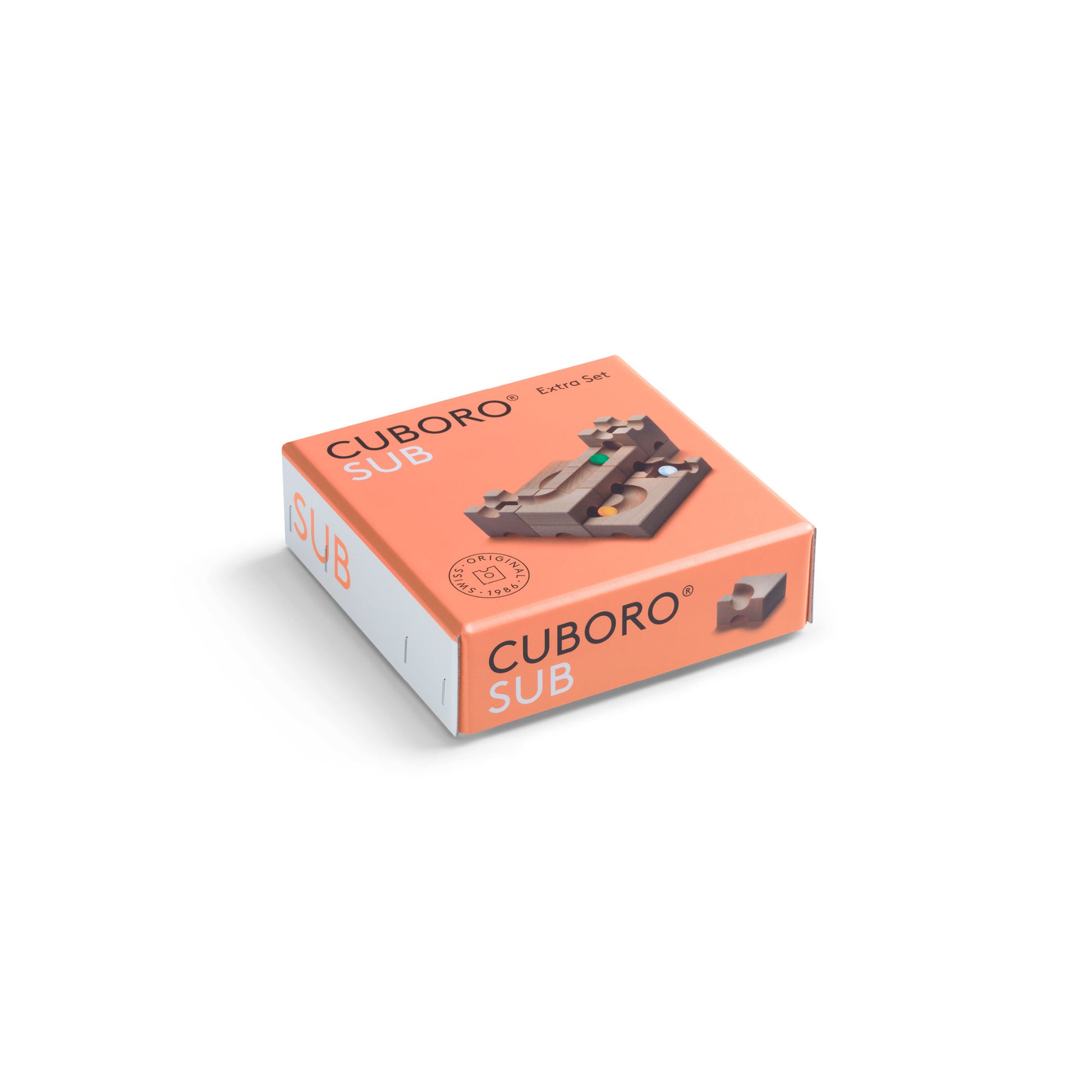 Cuboro SUB Murmelbahn – 15-teilig – ab 7 Jahren – Buche