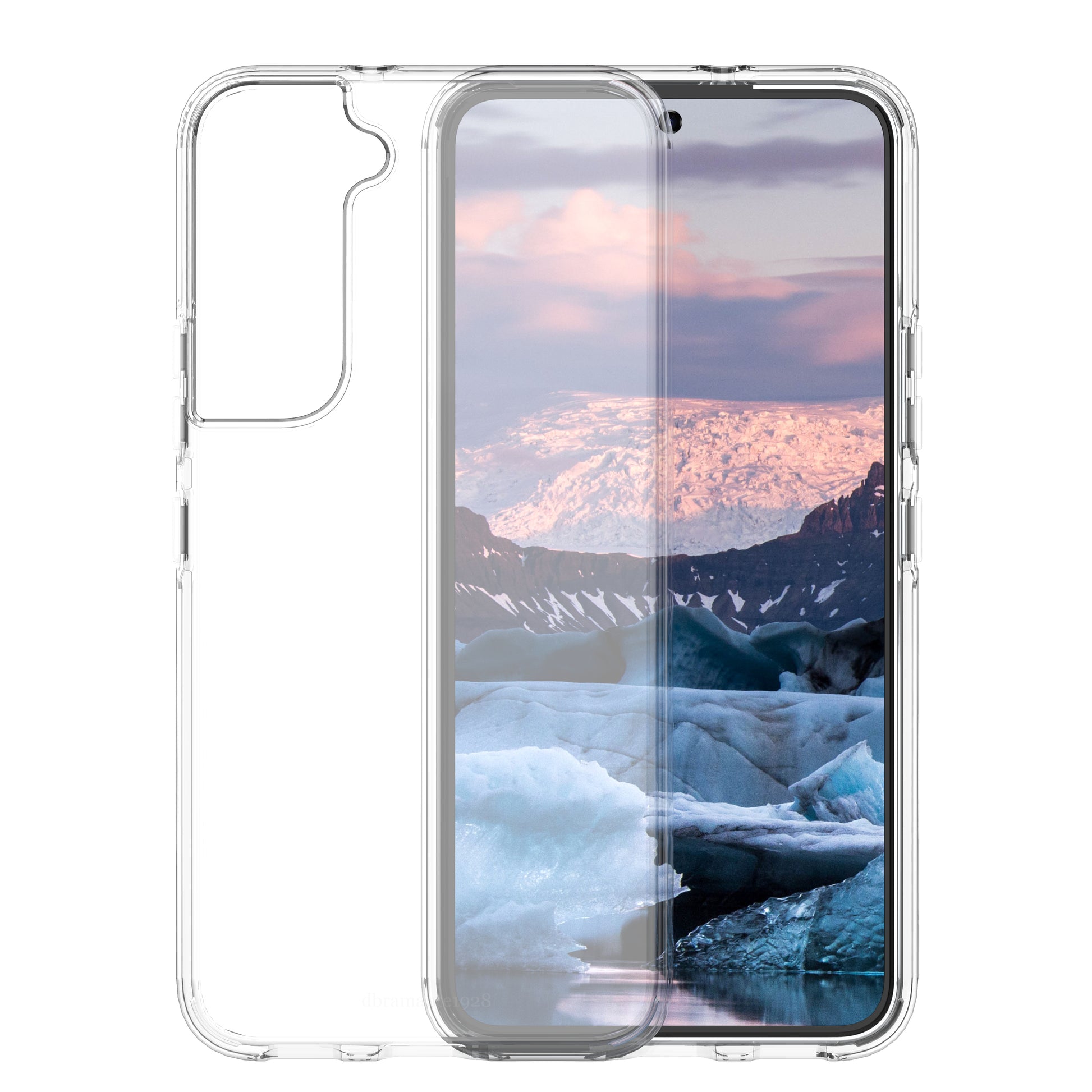 dbramante1928 Iceland Pro – Backcover – für Samsung Galaxy S22, Recycling-Kunststoff, Transparent