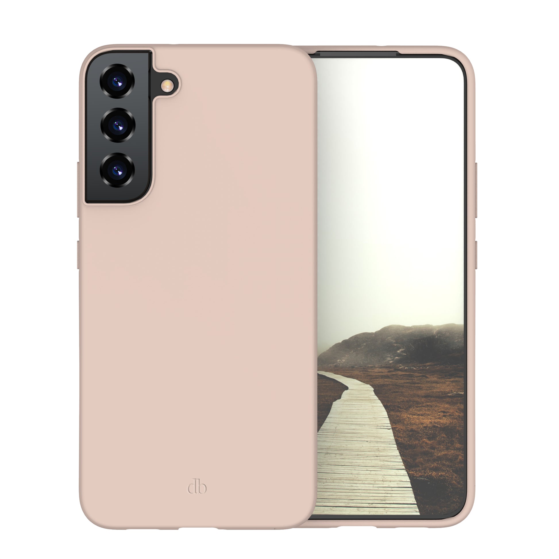 dbramante1928 Costa Rica Backcover – für Samsung Galaxy S22, Recycling-Kunststoff, Pink