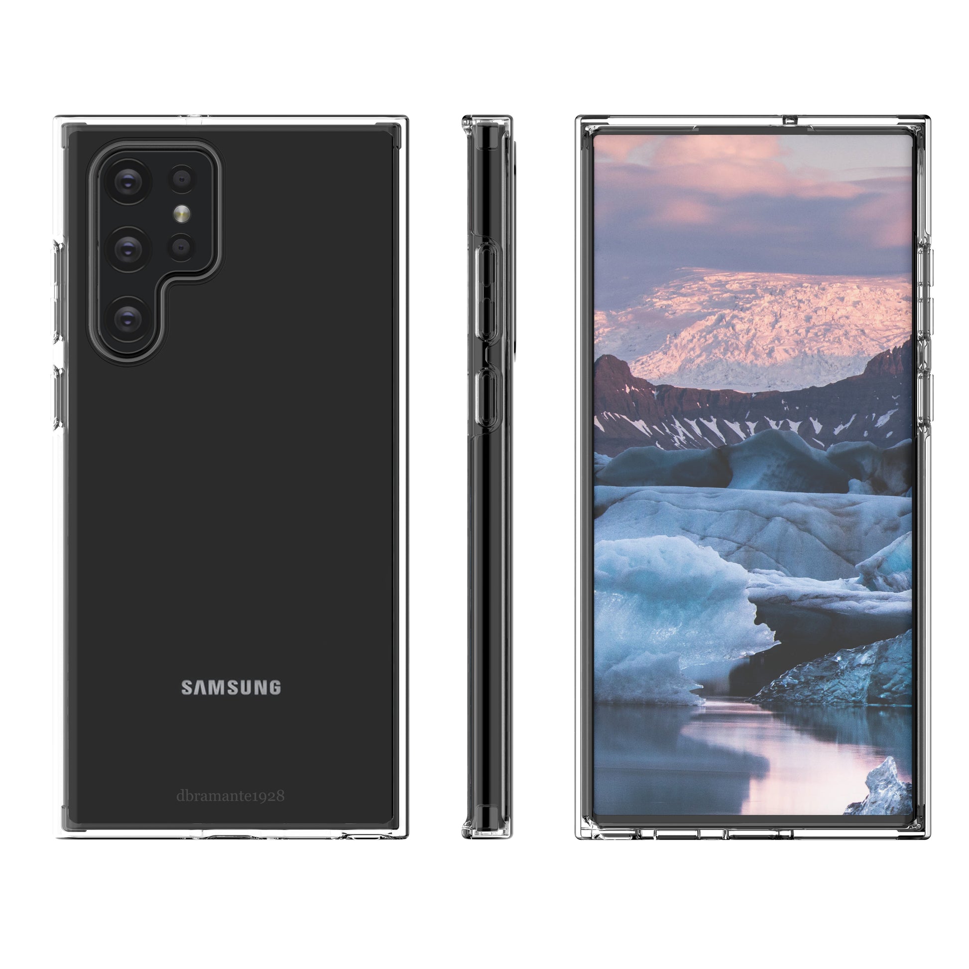 dbramante1928 Iceland Pro – Backcover – für Samsung Galaxy S22 Ultra, Kunststoff, Transparent